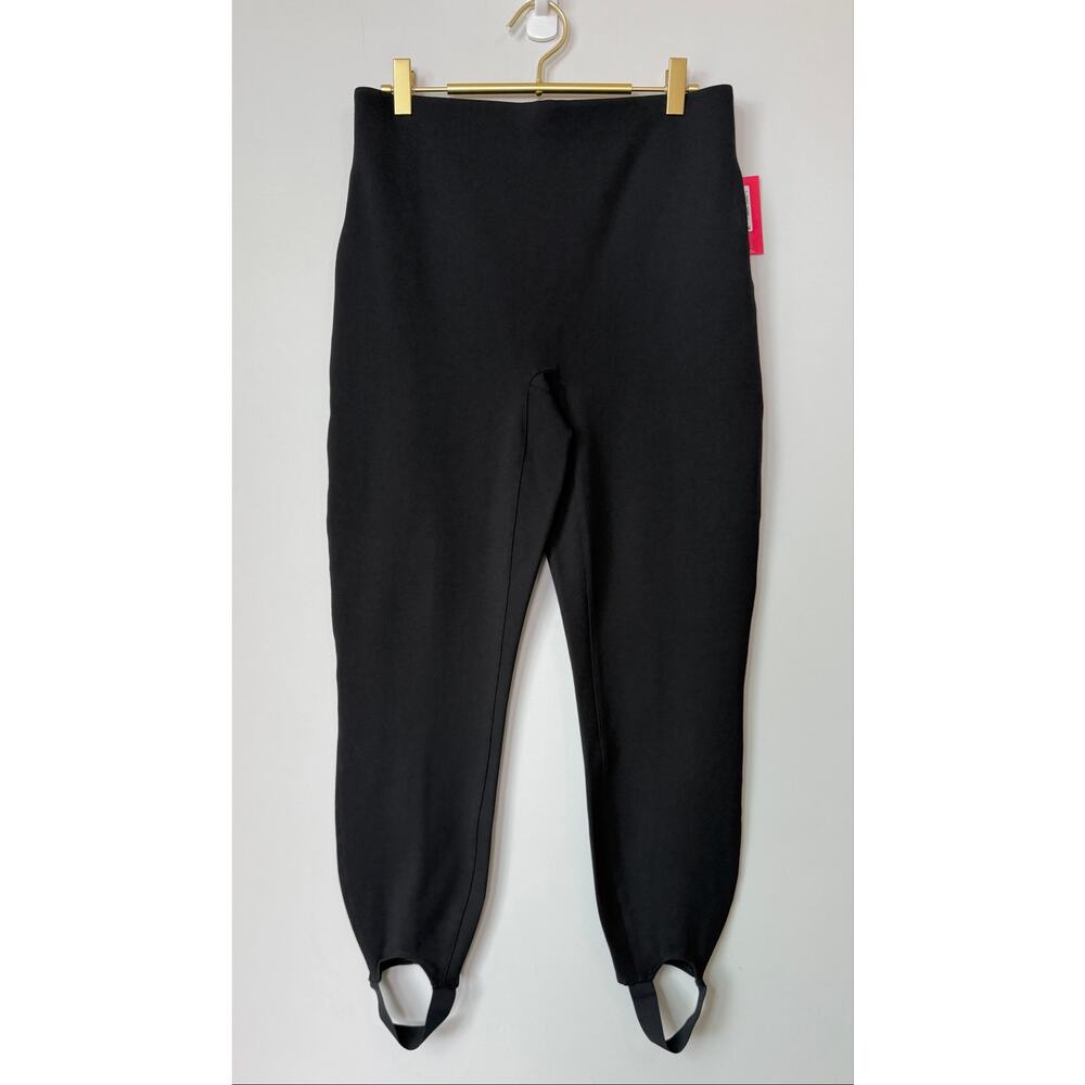 Spanx Ponte Stirrup Leggings Classic Black Large Athletic Yoga 21297R NWT - Picture 5 of 11